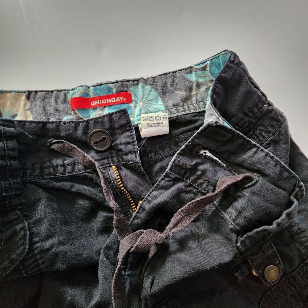 Juniors Union Bay Black Shorts Size 3 - Picture 10 of 12